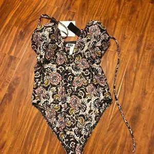 NWT Beach Riot One Piece Swim.